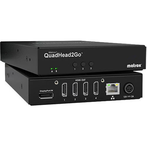 Matrox Q2G-DP4K2 QuadHead2Go Multi-Monitor Controller Appliance / 4K video wall appliance