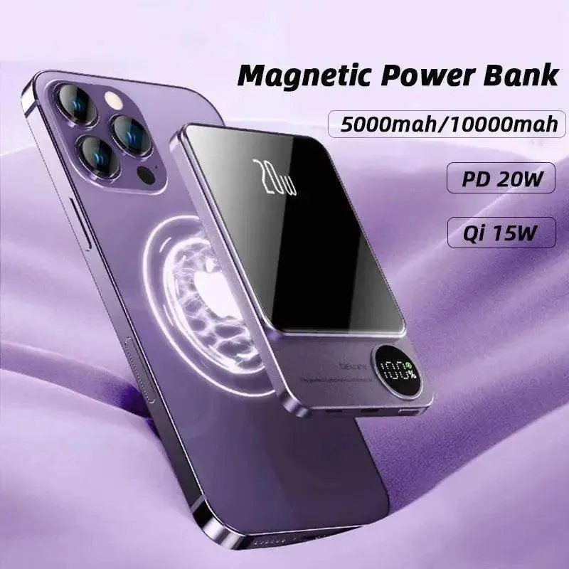 PowerHub ChargeMate wireless charger MagSafe Power Bank for iphone
