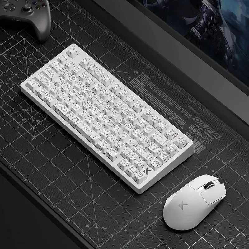 MCHOSE Jet75 Kailh Magnetic Switch 8kHz Polling Rate Magnetic Switch Gaming Keyboard Hall Effect Hot-Swappable Customized RGB