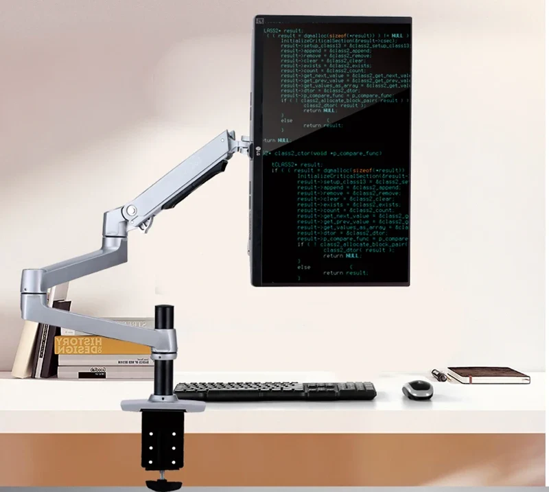 Aluminum Full Motion Free Lifting Ultra Long Arm 10-38 inch LED LCD Monitor Holder Monitor Mount Bracket V63C / XSJ8013C