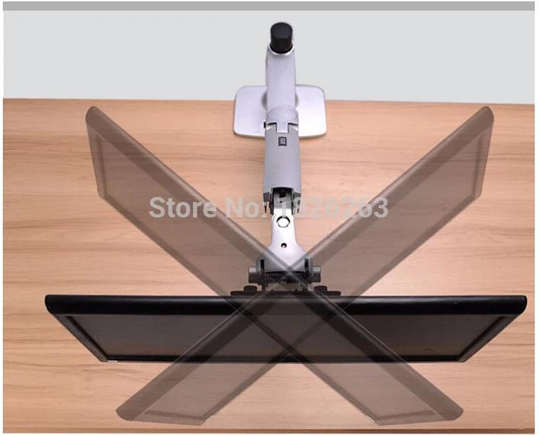 Aluminum Full Motion Free Lifting Ultra Long Arm 10-38 inch LED LCD Monitor Holder Monitor Mount Bracket V63C / XSJ8013C