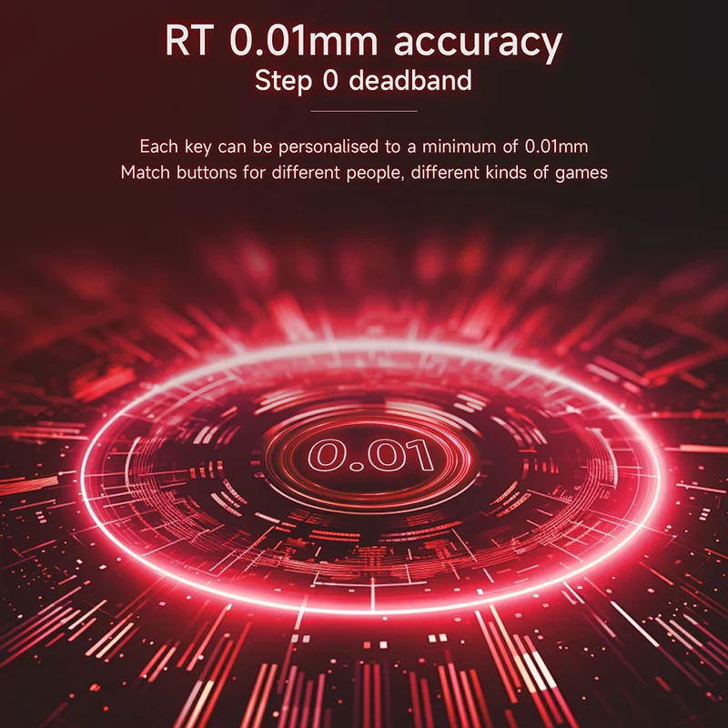 AJAZZ AK680 MAX Magnetic Axis Gaming Mechanical Keyboard 0.02mm accuracy 0.125ms ultra-low latency | 8K return rate 32K scan rate 8KHz return Quick triggering/resetting of aluminum alloy positioning plate with precision adjus
