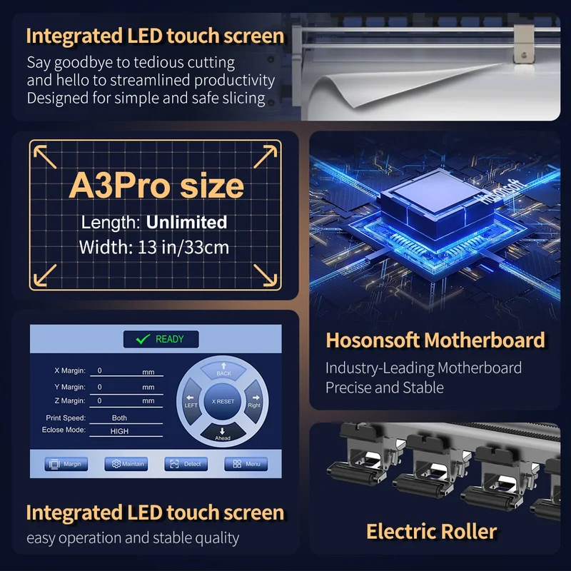 Colorsun A3 DTF Printer XP600 Impressora A3 DTF Printer Direct to FIlm Printing Machine A3 DTF Printer For T-shirt Hoodies