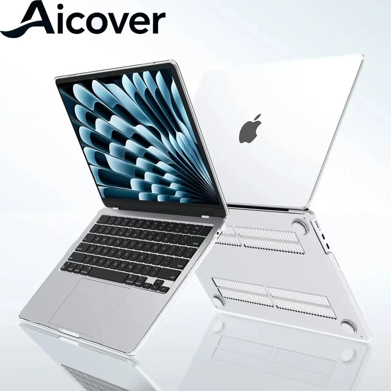 Case For MacBook Air 13 Inch 2026-2022 M5 M4M3M2 A3240 A3113 A2681, Protective Snap On Hard Shell Cover For MacBook Air/Pro M5