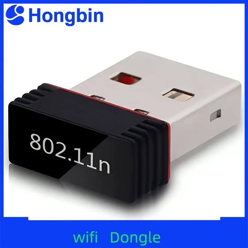 WIFI 6 Network Signal Reception 150Mbps Mini Driver-free WiFi Adapter for PC Deskop Computer 2.4G Network Card USB Plug and Play