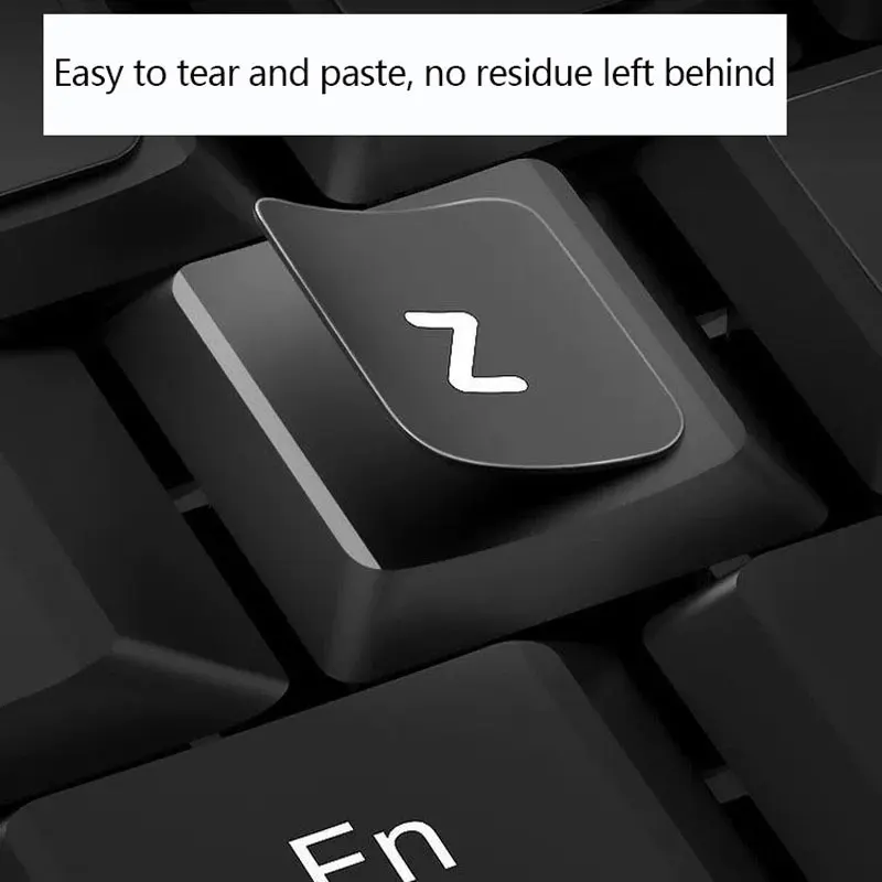 Keyboard Letter Stickers, Computer Keyboard Keycaps Repair Stickers, English Stickers, Notebook Frosted Self-Adhesive Stickers