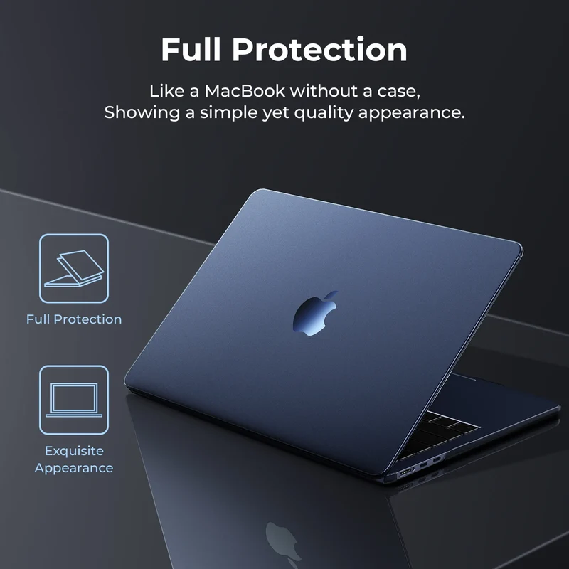 Laptop Case Compatible for MacBook Air 13.6 inch Case M5 M4 M3 M2 2026 2025 2024-2022 Release Model A3240 A3113 A2681