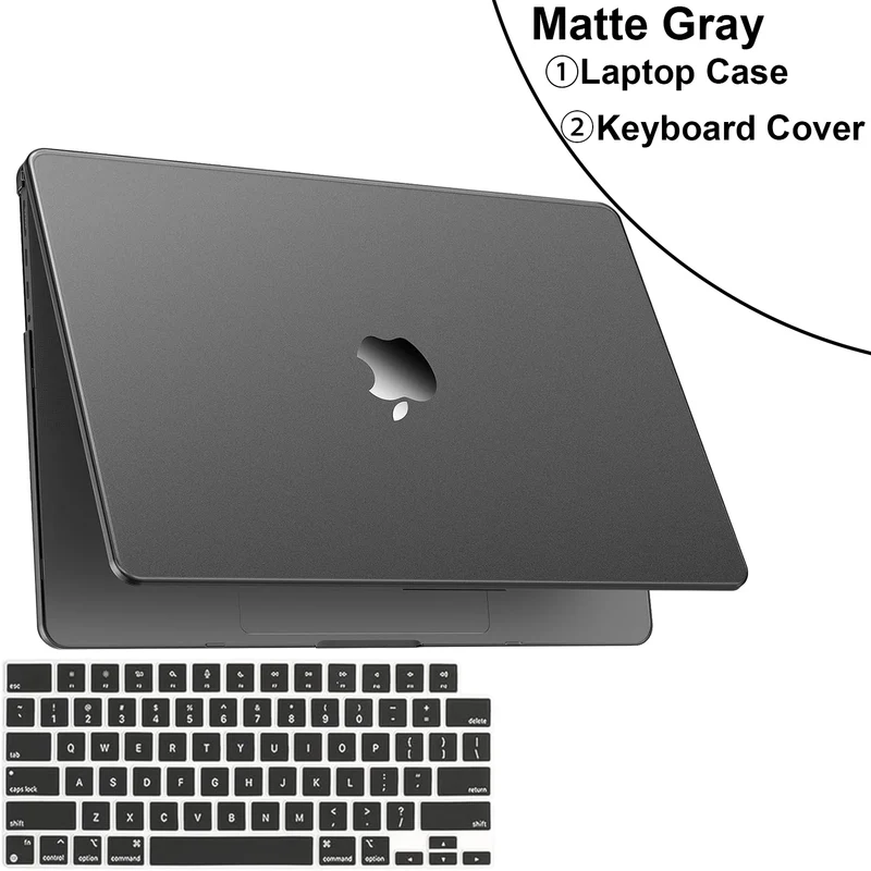 Matte Laptop Case For MacBook Air 13.6 inch Case M5 M4 M3 M2 2026-2022 Release Model A3240 A3113 A2681,For MacBook Accessories