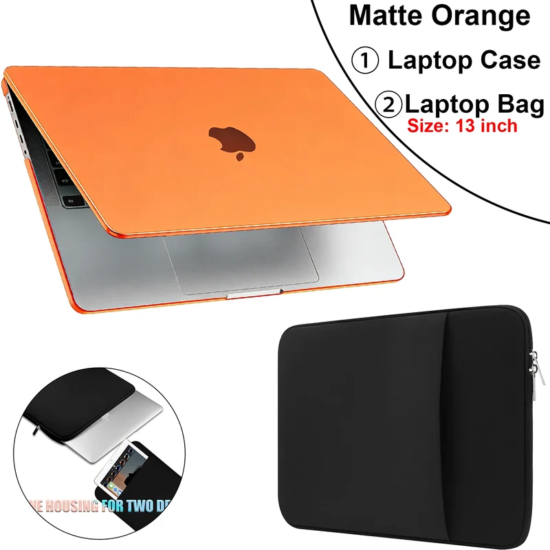 Matte Laptop Case For MacBook Air 13.6 inch Case M5 M4 M3 M2 2026-2022 Release Model A3240 A3113 A2681,For MacBook Accessories