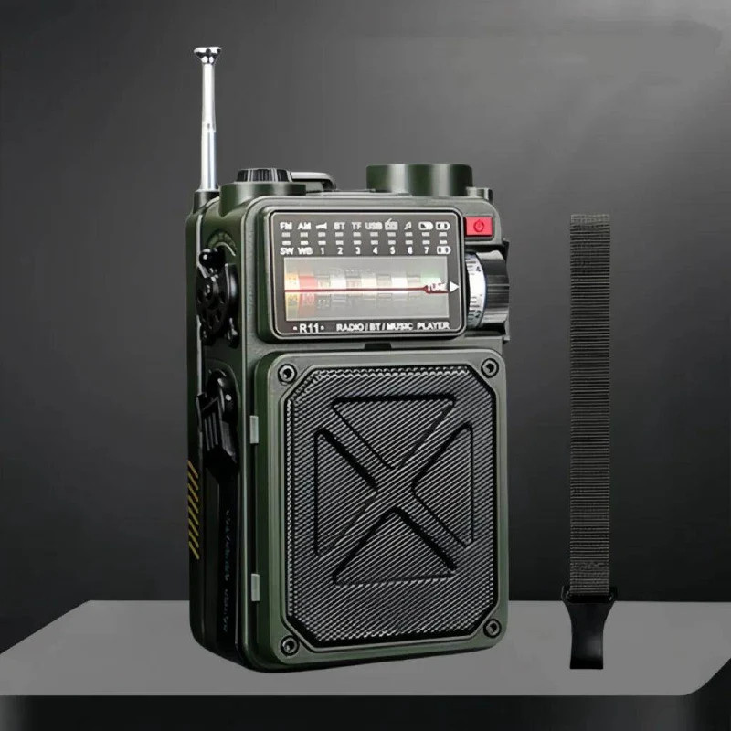 Hand-Crank Generator & Solar Power Bank