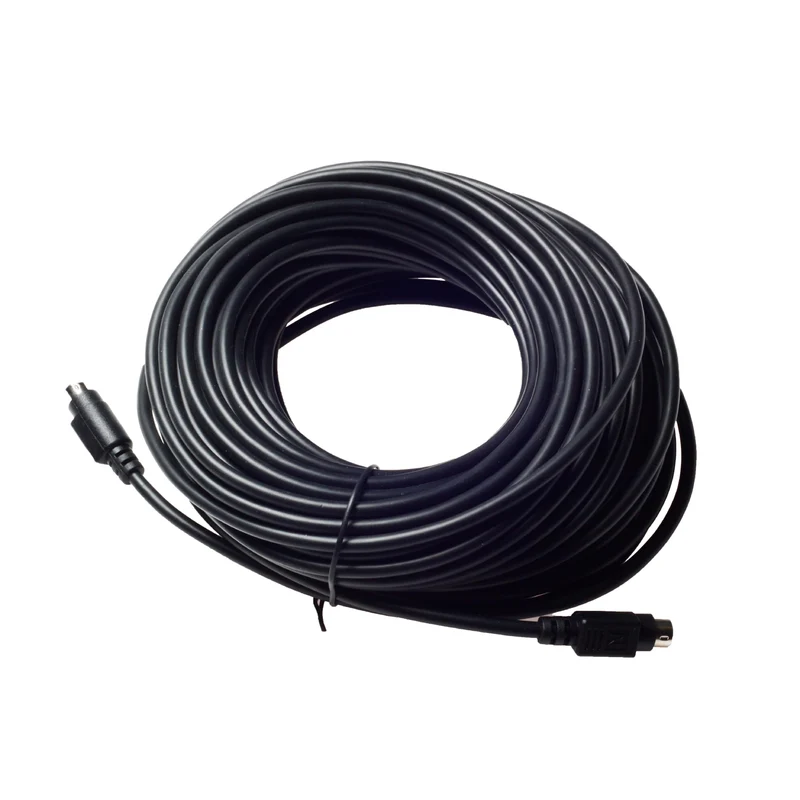 Wirenest 75ft VISCA PTZ Daisy Chain Camera Control Cable for Sony EVI/BRC/SRG Series RS232 8 Pin Mini DIN to 8 Pin Mini DIN Seri