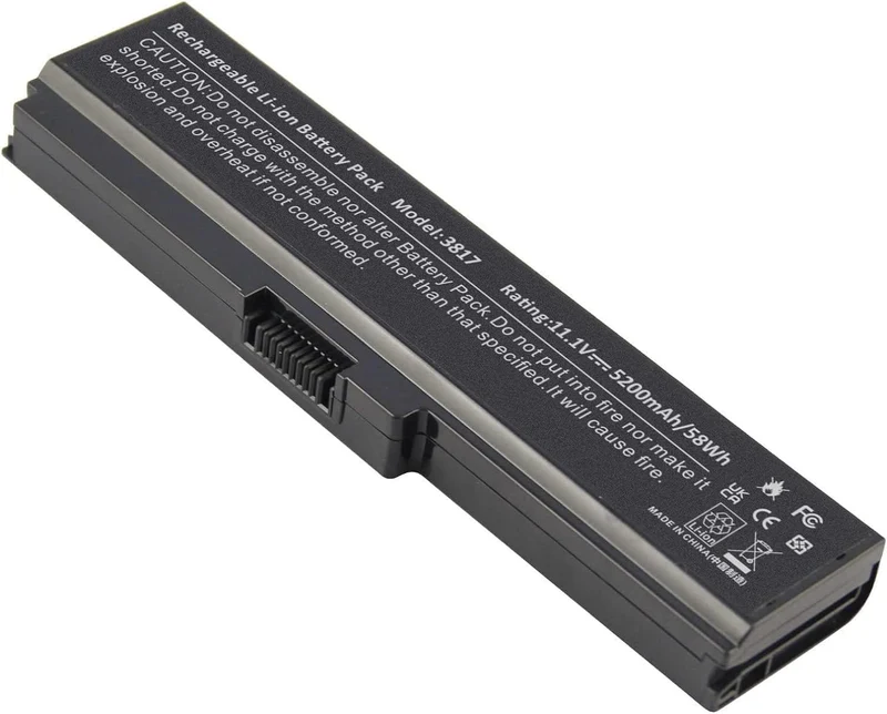 PA3817U1BRS Battery for Toshiba Satellite L755 C655 M645 L750P L600 L675 L675D L700 L745 L750D L755D M640 P745 Series, Fit PA38