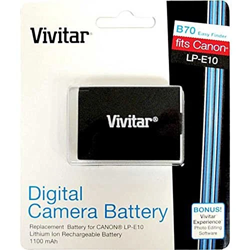 Vivitar LPE10 Replacement Battery for Camera Accessories