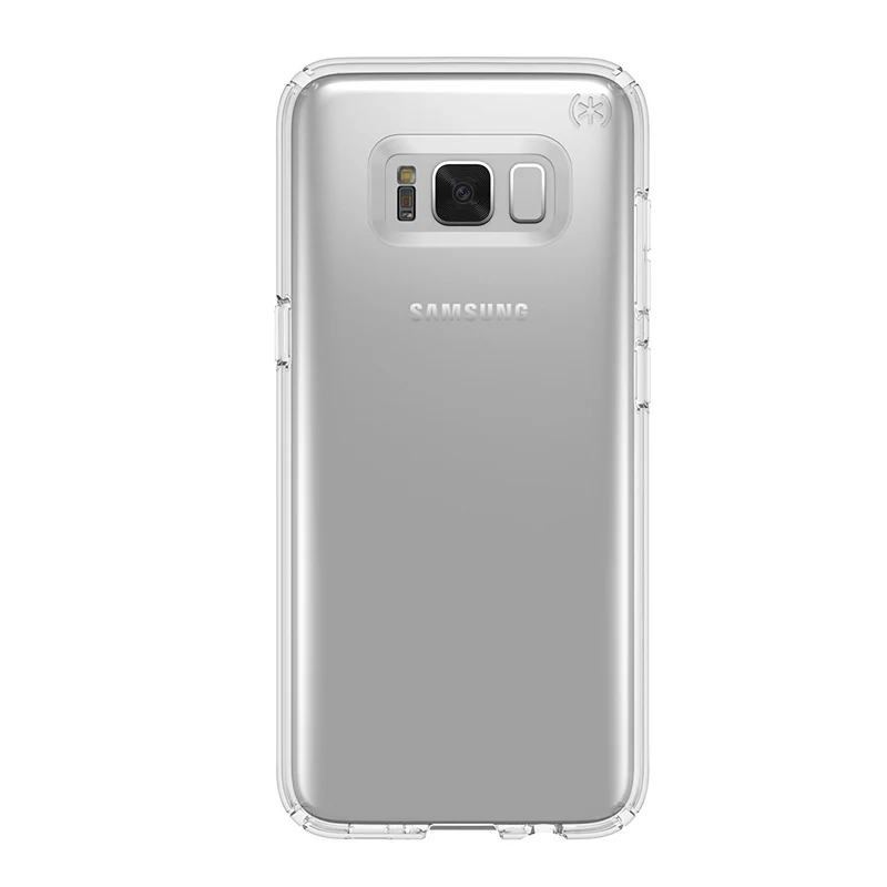 Speck Products Presidio Clear Cell Phone Case for Samsung Galaxy S8 Plus ONLY Clear/Clear