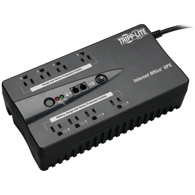 TrippLite INTERNET550U Internet Office 120V 550VA 300W Standby Ups, UltraCompact Desktop, USB