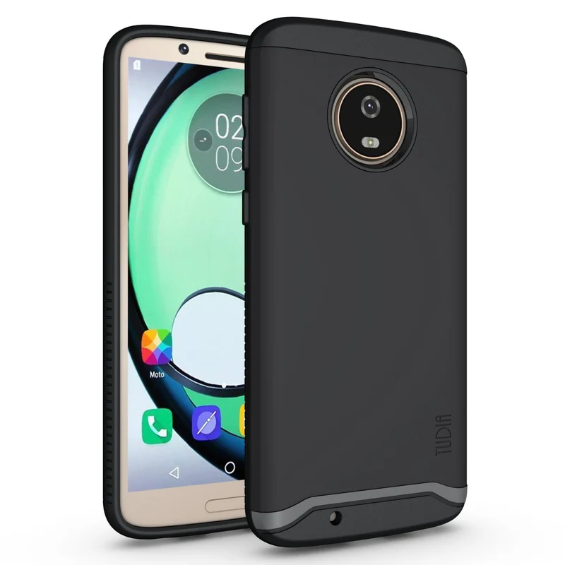 TUDIA DualShield Designed for Motorola Moto G6 Phone Case, [Merge] Shockproof Heavy Duty Military Grade Dual Layer Hard Slim Pro