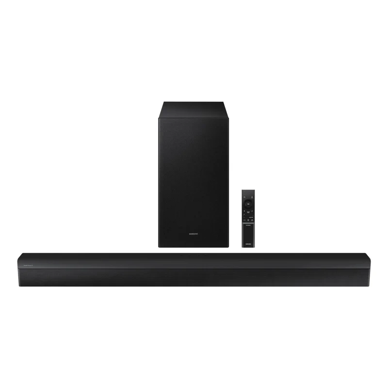 SAMSUNG HWB550D 3.1 ch Soundbar w/Dolby Audio, Surround Sound Expansion, Bass Boost, Adaptive Sound, DTS Virtual:X, Wireless Su