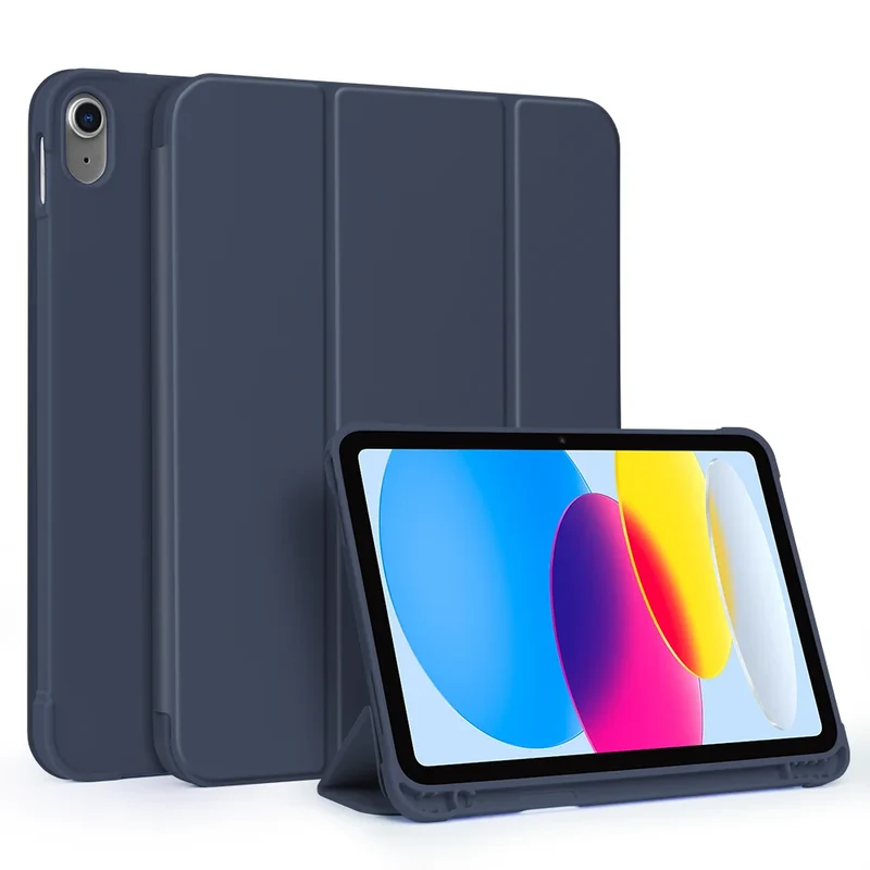For iPad Mini 6 7 iPad Pro 11 M4 iPad Air 11 M2/M3 10th A16 for Air 5/6/7/8 10.2 9.7 10.9 Shockpro Case with Side Pencil Holder
