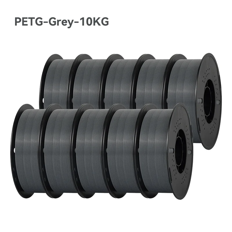 KINGROON 10KG 1.75mm PETG Filament Tangle-Free, High Quality 3D Printing Eco-friendly Plastic Consumables 22LBS, Vacuum Packaging 3D Printing