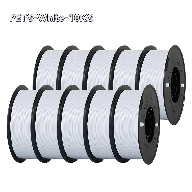 KINGROON 10KG 1.75mm PETG Filament Tangle-Free, High Quality 3D Printing Eco-friendly Plastic Consumables 22LBS, Vacuum Packaging 3D Printing