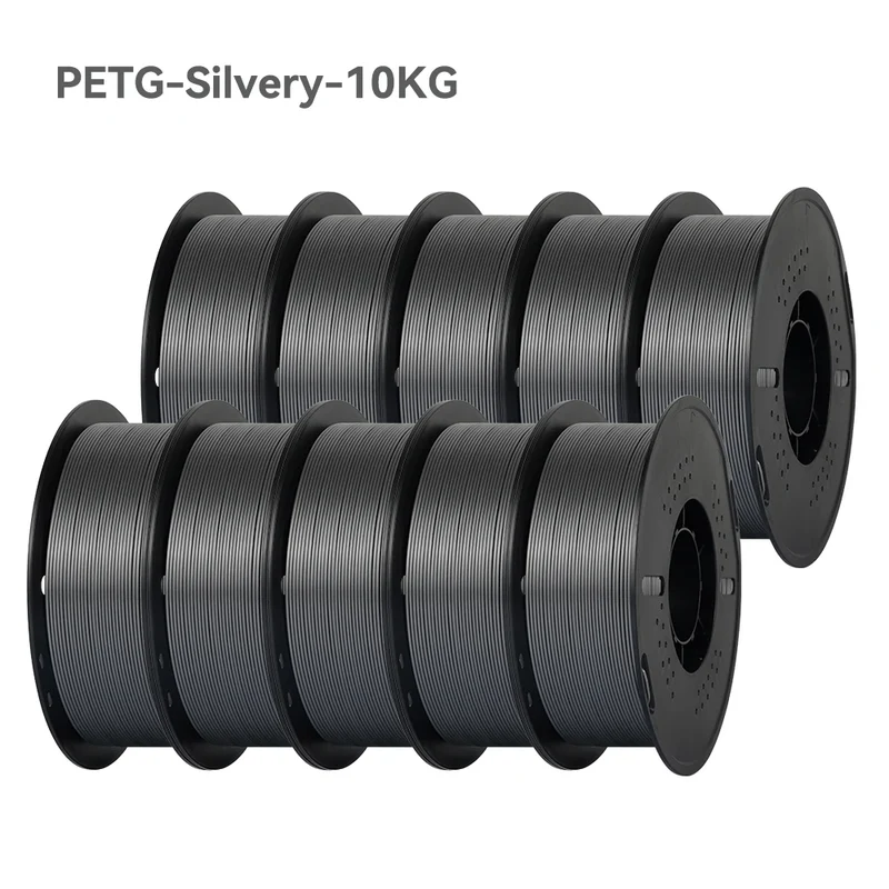 KINGROON 10KG 1.75mm PETG Filament Tangle-Free, High Quality 3D Printing Eco-friendly Plastic Consumables 22LBS, Vacuum Packaging 3D Printing