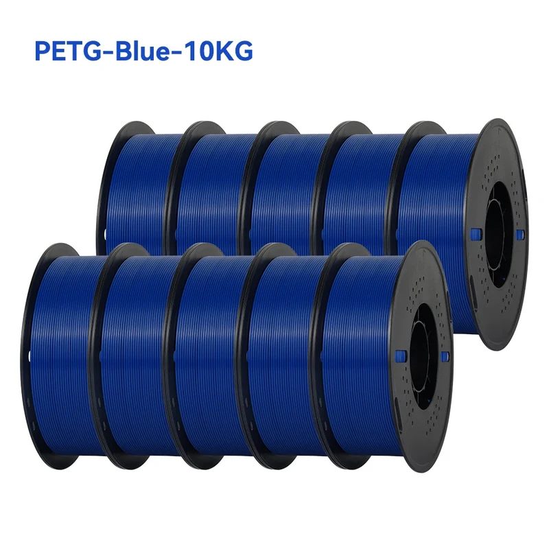 KINGROON 10KG 1.75mm PETG Filament Tangle-Free, High Quality 3D Printing Eco-friendly Plastic Consumables 22LBS, Vacuum Packaging 3D Printing