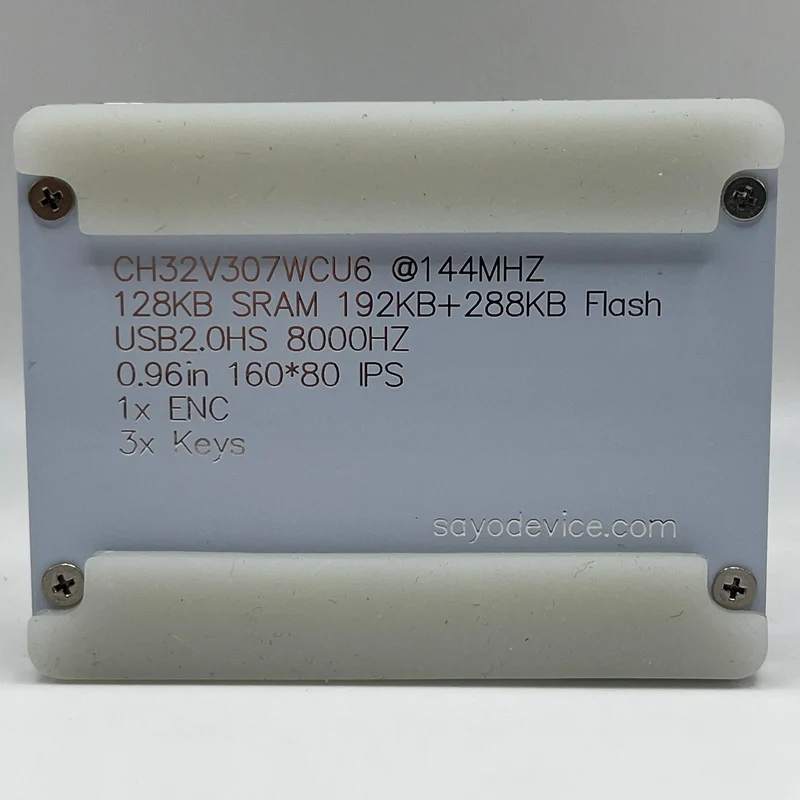 O3C SayoDevice OSU O3C Rapid Trigger Hall Switches Magnetic Pink Switches Keyboard With Knob Screen Copy Paste Shotcut