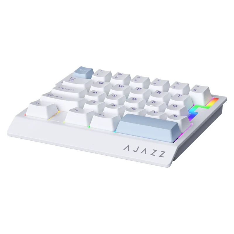 AK029 Wired Gaming Keyboard, 20 RGB Modes, 29 Keys, Hot-Swappable, Aluminum Panel