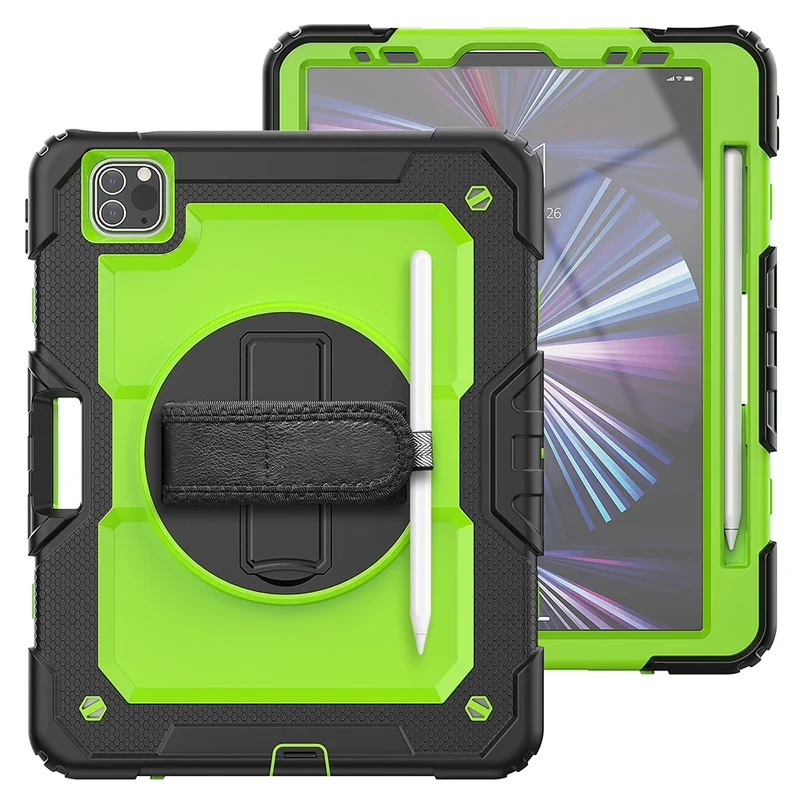 Heavy Duty for iPad Case 10.2 9th Generation Cover For 2022 iPad 9.7 Air 5 2 3 4 10.9 10.5 2021 Pro 11 12.9 Mini 6 5 Smart Cover