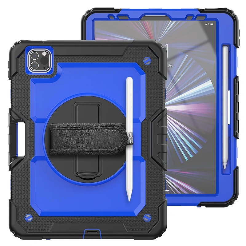 Heavy Duty for iPad Case 10.2 9th Generation Cover For 2022 iPad 9.7 Air 5 2 3 4 10.9 10.5 2021 Pro 11 12.9 Mini 6 5 Smart Cover