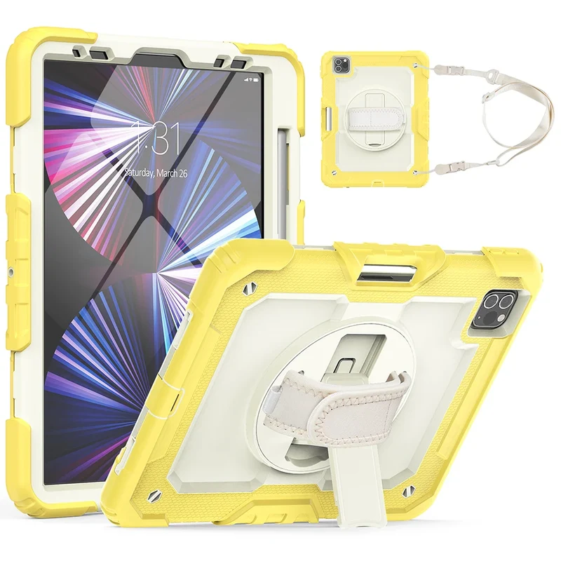 Heavy Duty for iPad Case 10.2 9th Generation Cover For 2022 iPad 9.7 Air 5 2 3 4 10.9 10.5 2021 Pro 11 12.9 Mini 6 5 Smart Cover