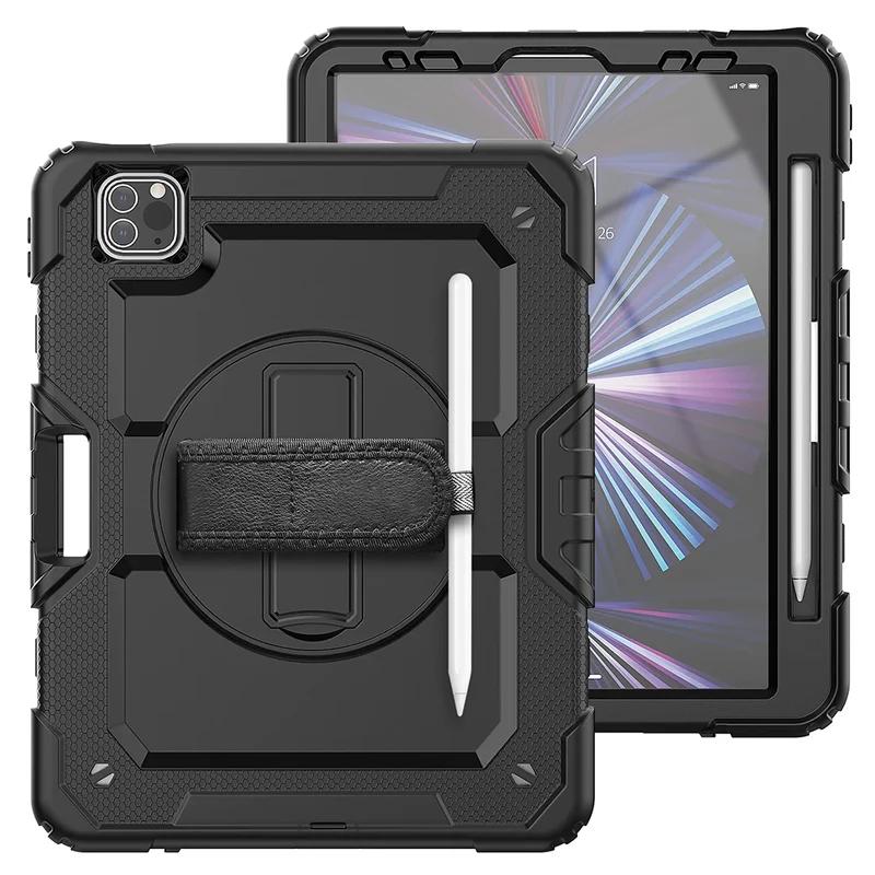 Heavy Duty for iPad Case 10.2 9th Generation Cover For 2022 iPad 9.7 Air 5 2 3 4 10.9 10.5 2021 Pro 11 12.9 Mini 6 5 Smart Cover