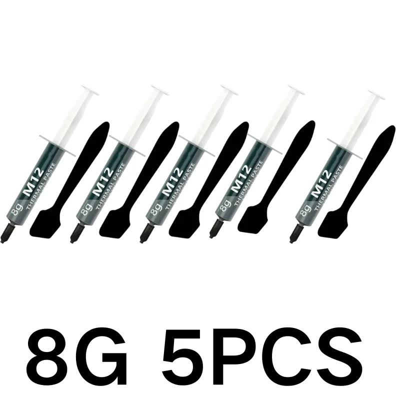Thermal Paste Thermal Conductive Grease Paste 12.4 W/MK 1/4/8/15/30g For Game PC PS5 CPU GPU Cooling