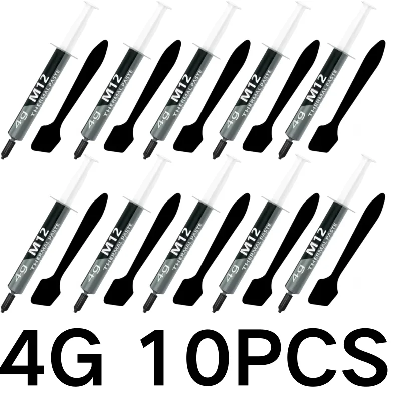 Thermal Paste Thermal Conductive Grease Paste 12.4 W/MK 1/4/8/15/30g For Game PC PS5 CPU GPU Cooling