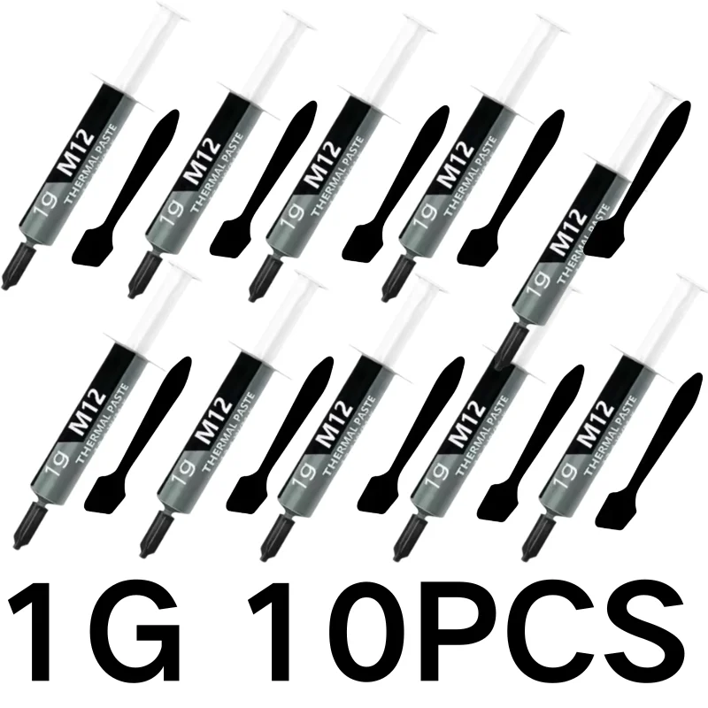 Thermal Paste Thermal Conductive Grease Paste 12.4 W/MK 1/4/8/15/30g For Game PC PS5 CPU GPU Cooling