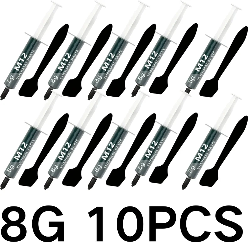 Thermal Paste Thermal Conductive Grease Paste 12.4 W/MK 1/4/8/15/30g For Game PC PS5 CPU GPU Cooling