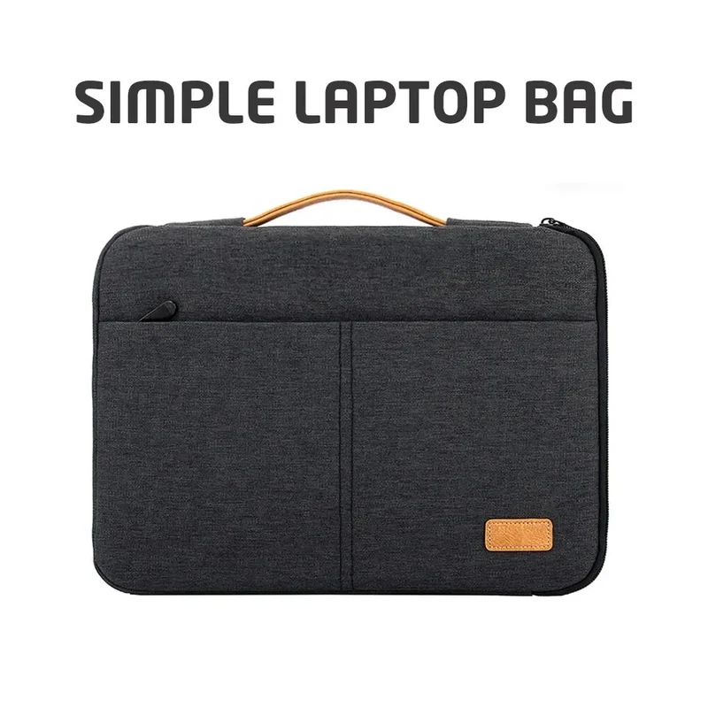 Protective Laptop Sleeve Case for 13.3-14.2 15-15.6 Inch New MacBook Pro M3 Max M2 M1 Slim Carrying Laptop Bag Men Women