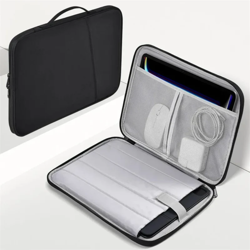 Waterproof Shockproof Handle Bag, Laptop Sleeve Case for Macbook Air, 11, 12, 13, 13.6 Inch, M4, M3, M2 Chip, Cover Accessories