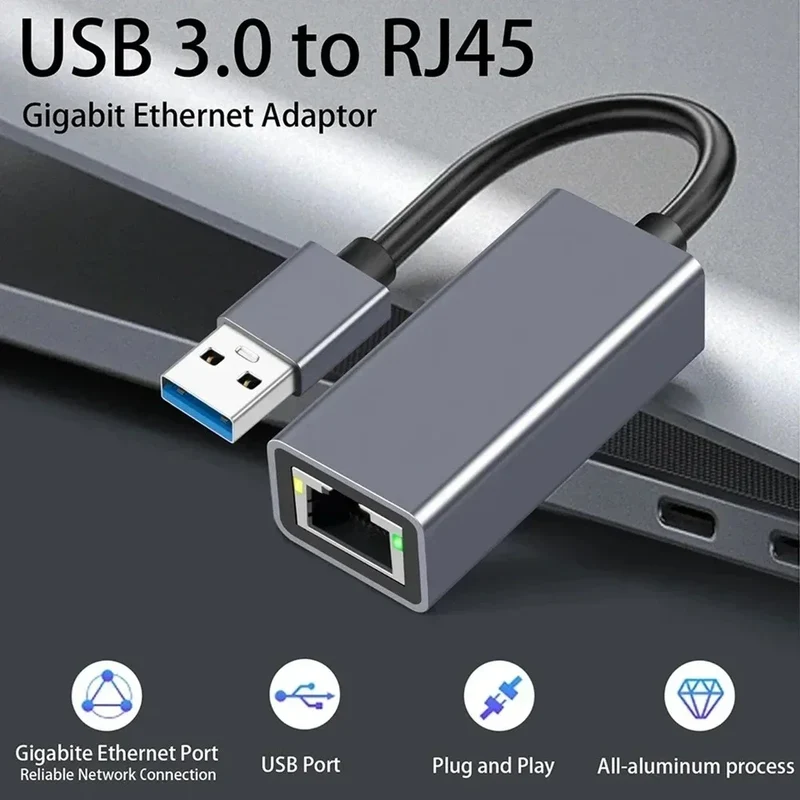 USB Type-C To RJ45 100/1000Mbps Lan Internet Cable USB Type C Ethernet Adapter Network Card For MacBook PC Windows XP 7 8 10 LUX