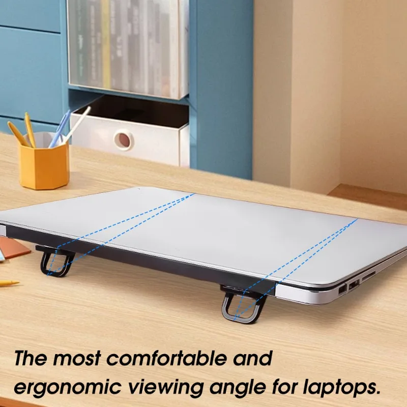 2pcs Keyboard Stands, Mini Laptop Stand for Desk, Portable Laptop Stand Compatible with MacBook Air Pro, Dell XPS, HP More.