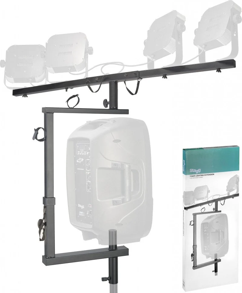 Stagg SPS2LIS TBar Lighting Extension for Speaker Stand