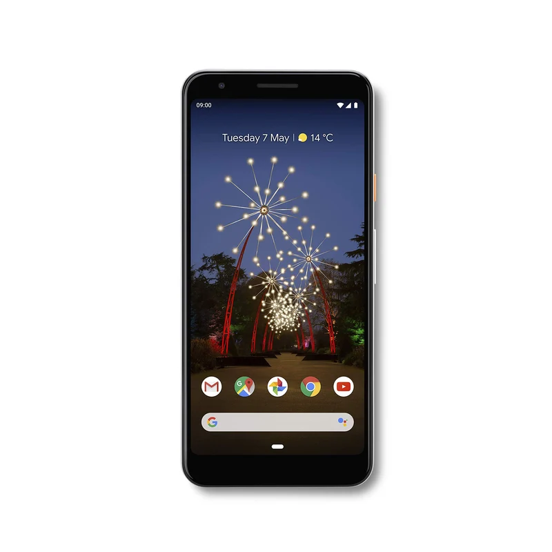 Google Pixel 3A (2019) G020F 64GB (5.6 inch, GSM, 4G/LTE, CDMA) Factory Unlocked Smartphone International Version (Clearly Wh