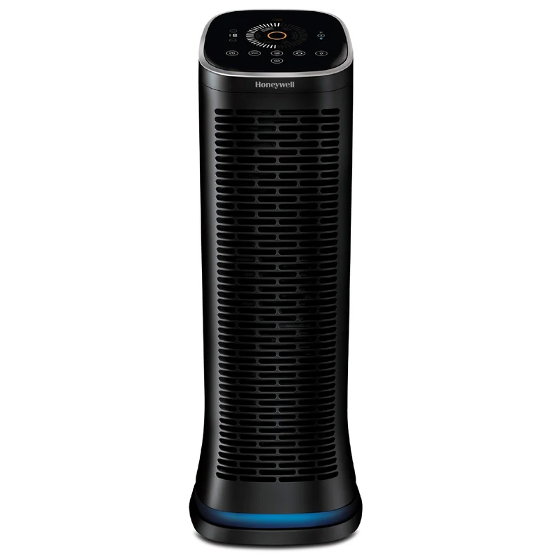 Honeywell HFD360 Air Genius 6 Air Purifier with Bluetooth, Permanent, Washable Filter, Large Rooms (260 sq. ft.), Black