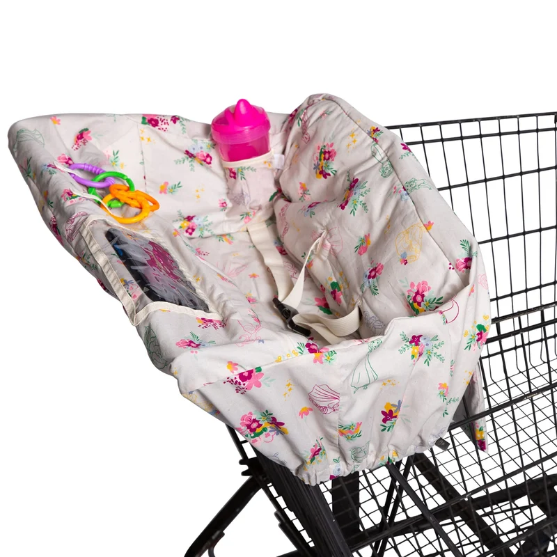 Disney Baby by JL childress Shopping cart High chair cover for Baby to Toddler