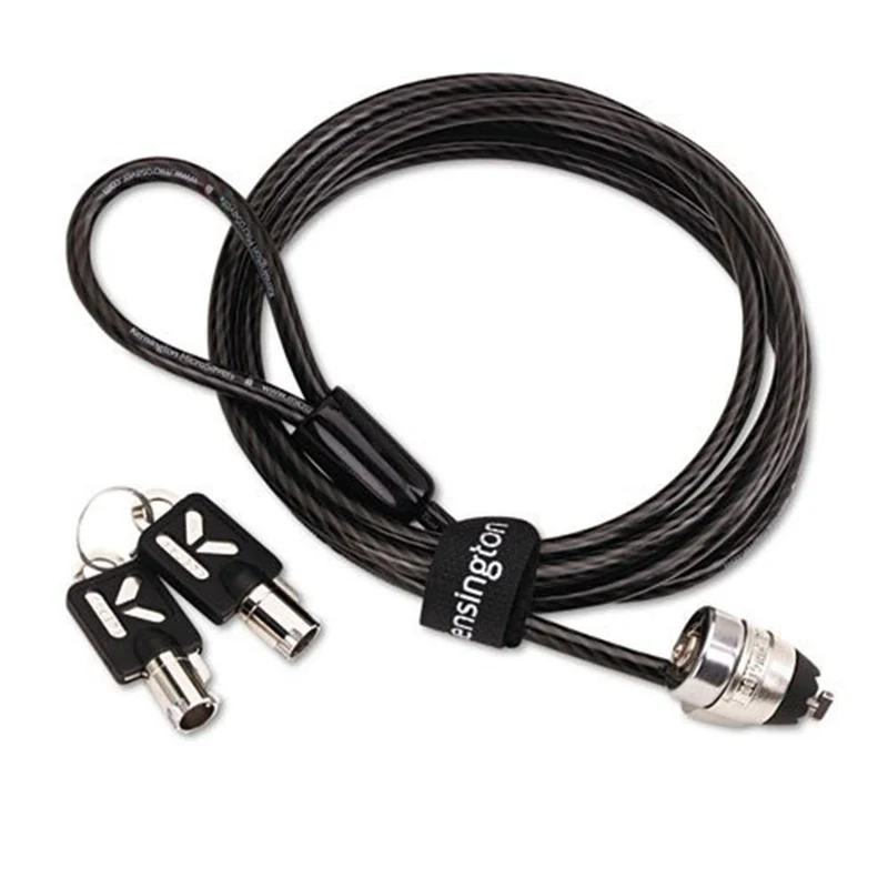 Kensington 64032 Master Lock Universal Notebook Security Cable Black