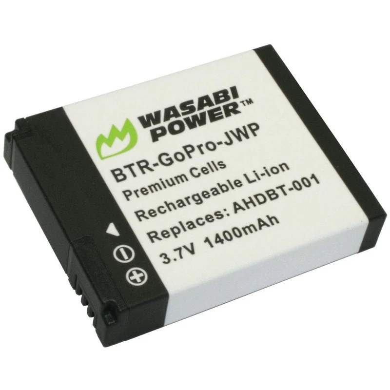Wasabi Power Battery for GoPro HD HERO2, GoPro Original HD HERO and GoPro AHDBT001, AHDBT002