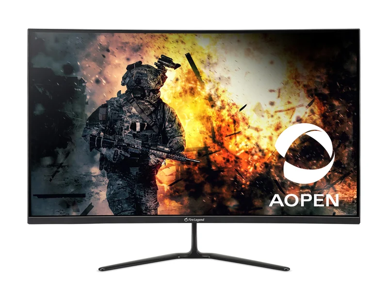 AOPEN by Acer 32HC5QR S3biipx 31.5 Full HD 1920 x 1080 16:9 Curved Gaming Monitor | AMD FreeSync Premium | 180Hz | 1ms TVR | Ad