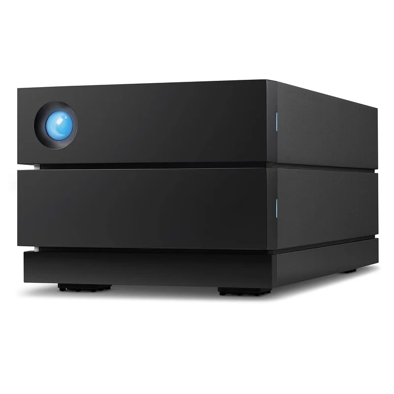 LaCie 2big RAID 16TB External Hard Drive Desktop HDD USBC, 7200 RPM Enterprise Class Drives, for Mac and PC Desktop, Rescue S
