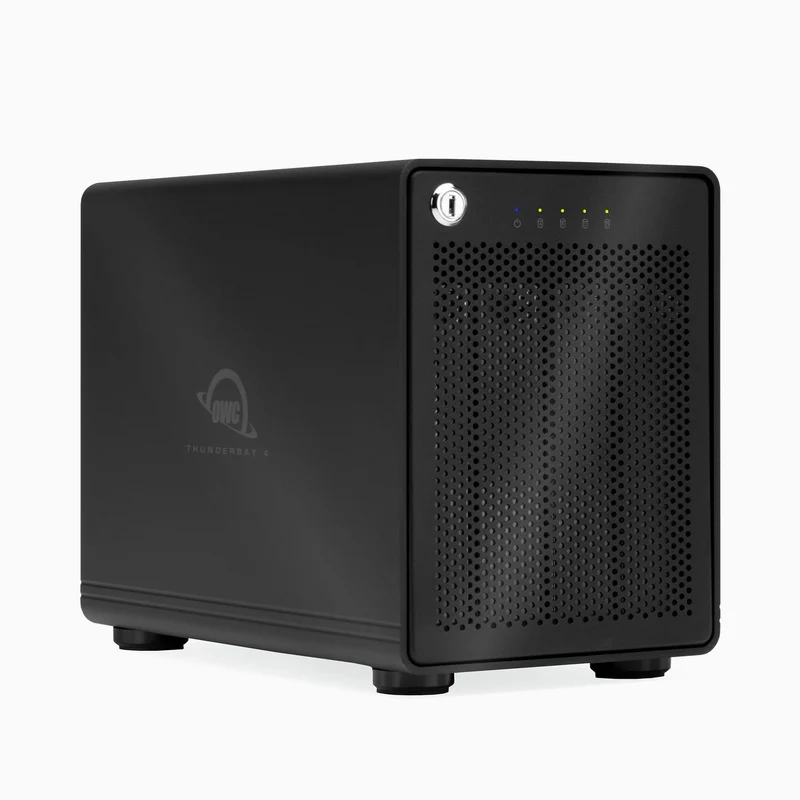 OWC ThunderBay 4 RAID 5 with Dual Thunderbolt 3 Ports (32TBEnterprise)