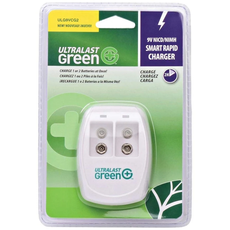 Ultralast ULG9VCG2 9Volt NiMH/NiCd Smart Rapid Charger